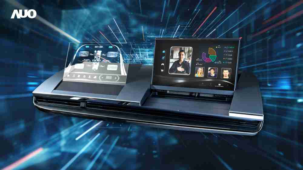 红龙扑克Micro LED Display HMI解决方案打造透明Micro LED前座仪表，，，，呈现信息并保留驾驶视野开阔；亦为副驾驶座乘客打造收放自如的Micro LED屏幕，，在不影响显示质量的前提于显示区内建镜头，，，让用户能与视讯对象直接眼神接触，，，提供绝佳的双向沟通体验